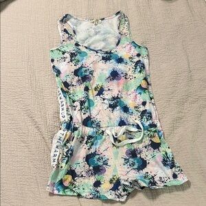 Colorful Jessica Simpson Sleeveless Romper